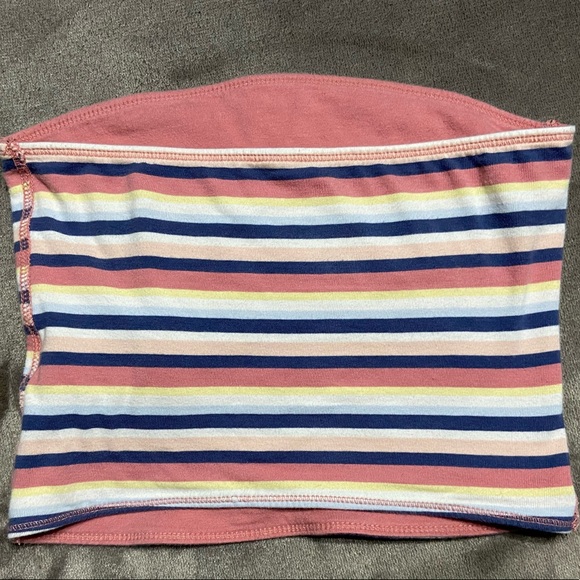 Abercrombie & Fitch Striped tube top (size XS) - Picture 2 of 4
